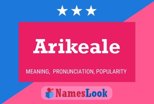 Arikeale Name Poster