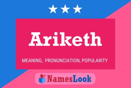 Ariketh Name Poster