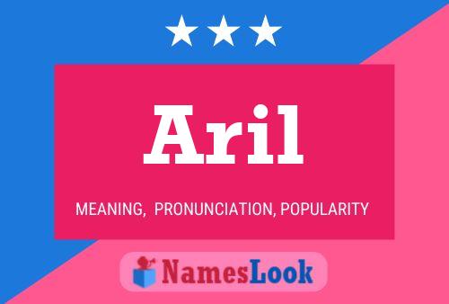 Aril Name Poster