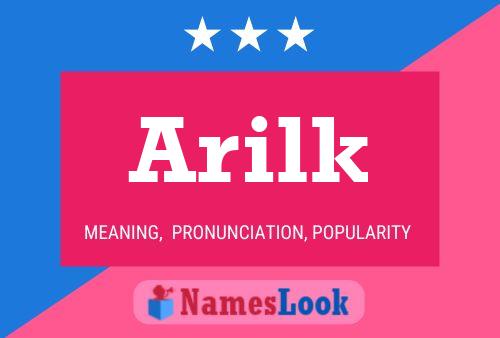 Arilk Name Poster