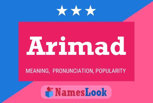 Arimad Name Poster