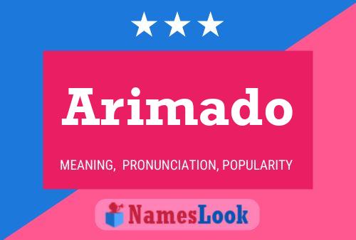 Arimado Name Poster