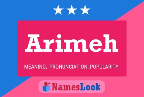 Arimeh Name Poster