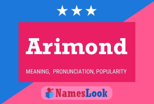 Arimond Name Poster