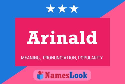 Arinald Name Poster