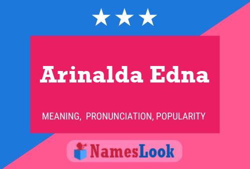 Arinalda Edna Name Poster