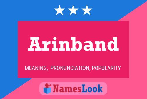 Arinband Name Poster