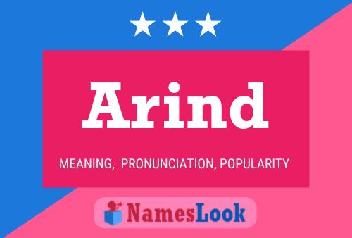 Arind Name Poster