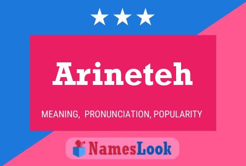 Arineteh Name Poster