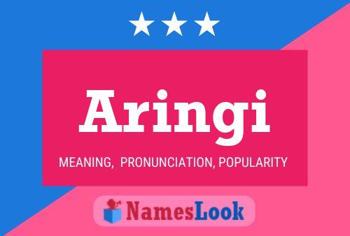 Aringi Name Poster