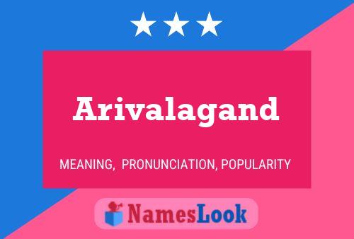 Arivalagand Name Poster