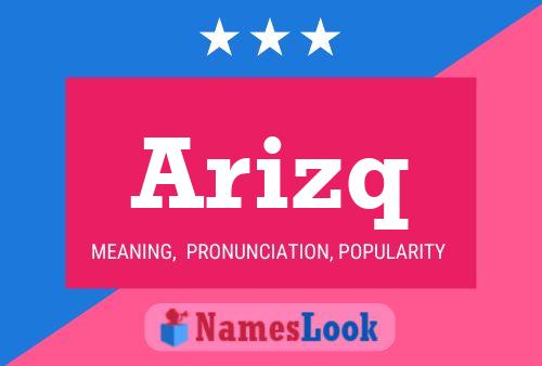 Arizq Name Poster