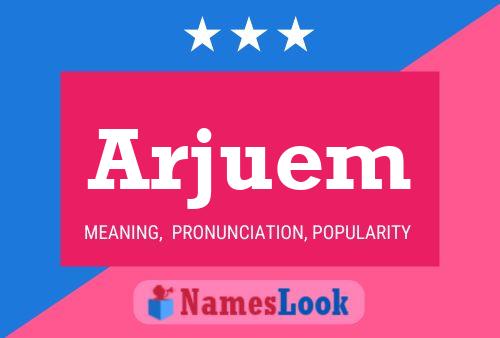 Arjuem Name Poster