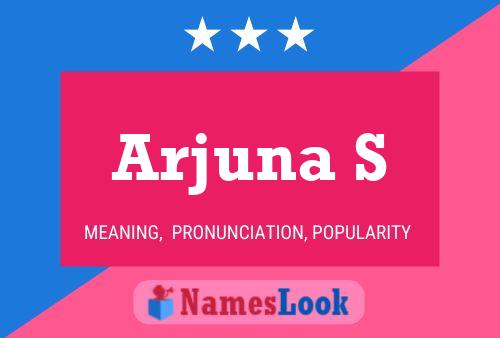 Arjuna S Name Poster