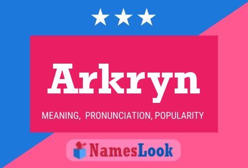 Arkryn Name Poster