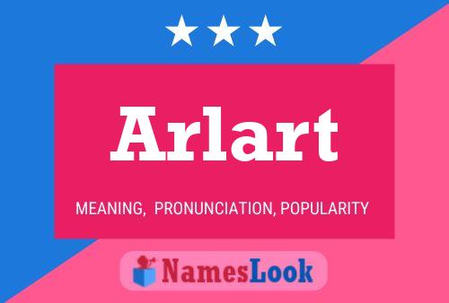 Arlart Name Poster