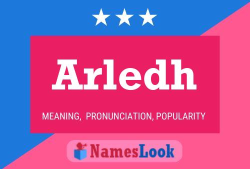 Arledh Name Poster