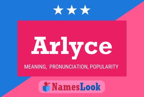 Arlyce Name Poster