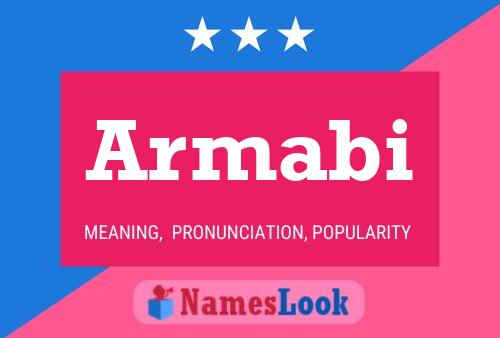 Armabi Name Poster