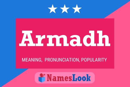 Armadh Name Poster