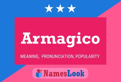 Armagico Name Poster