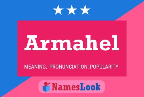 Armahel Name Poster