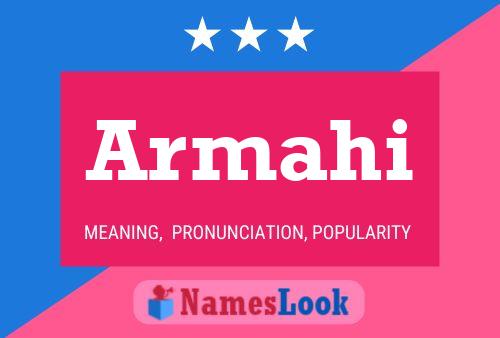 Armahi Name Poster