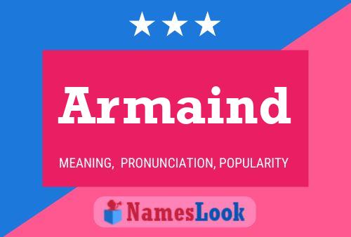 Armaind Name Poster