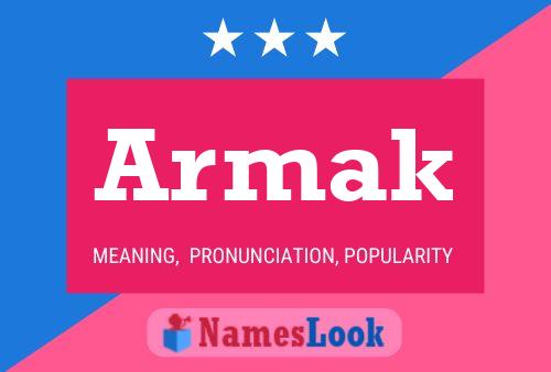 Armak Name Poster