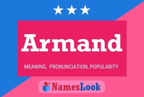 Armand Name Poster