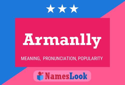 Armanlly Name Poster