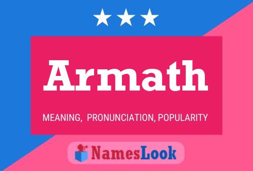 Armath Name Poster