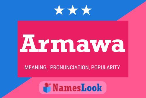 Armawa Name Poster