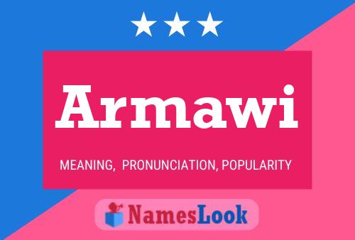 Armawi Name Poster