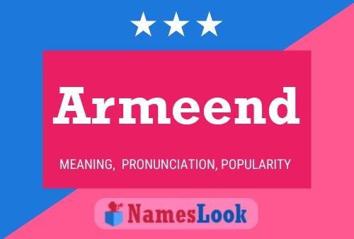 Armeend Name Poster