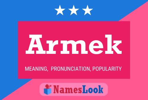 Armek Name Poster