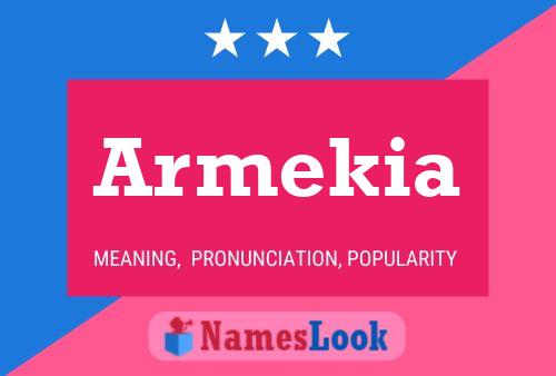 Armekia Name Poster