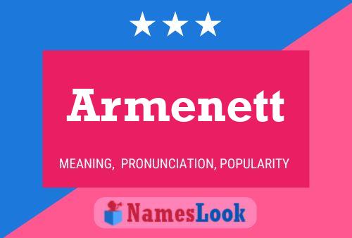 Armenett Name Poster