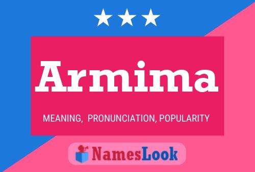 Armima Name Poster