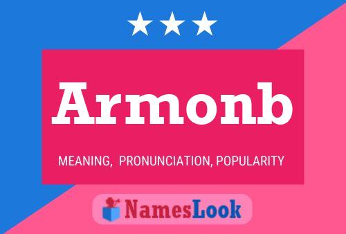 Armonb Name Poster