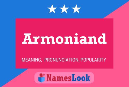 Armoniand Name Poster