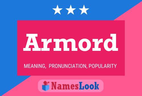 Armord Name Poster