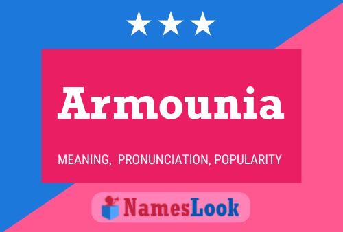 Armounia Name Poster