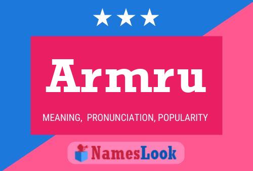 Armru Name Poster