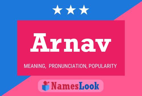 Arnav Name Poster