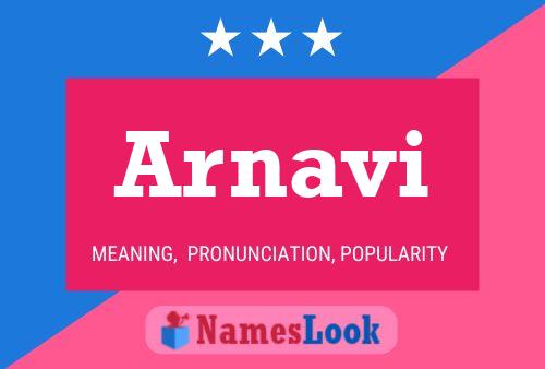 Arnavi Name Poster