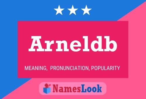 Arneldb Name Poster