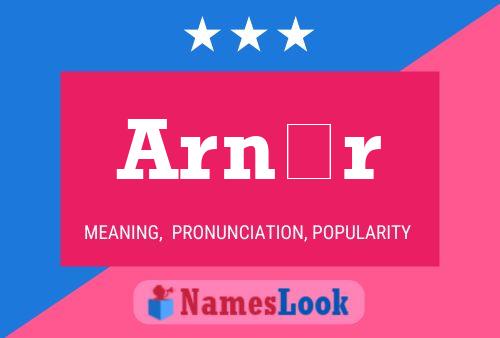 Arnór Name Poster