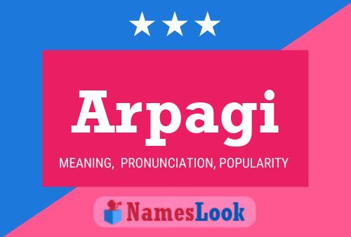 Arpagi Name Poster