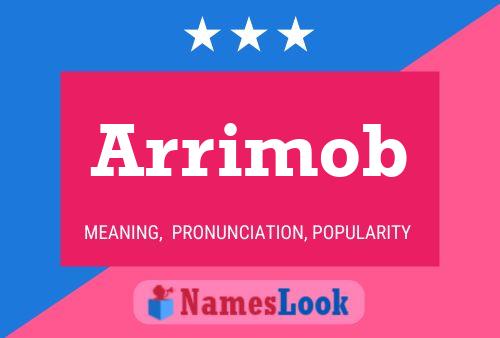 Arrimob Name Poster